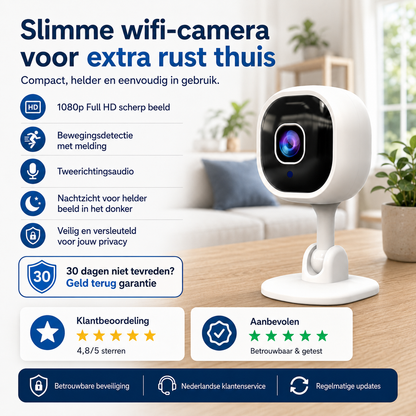 FlexCam™ Pro | Maximale beveiliging, overal werkend zonder stroom of wifi!
