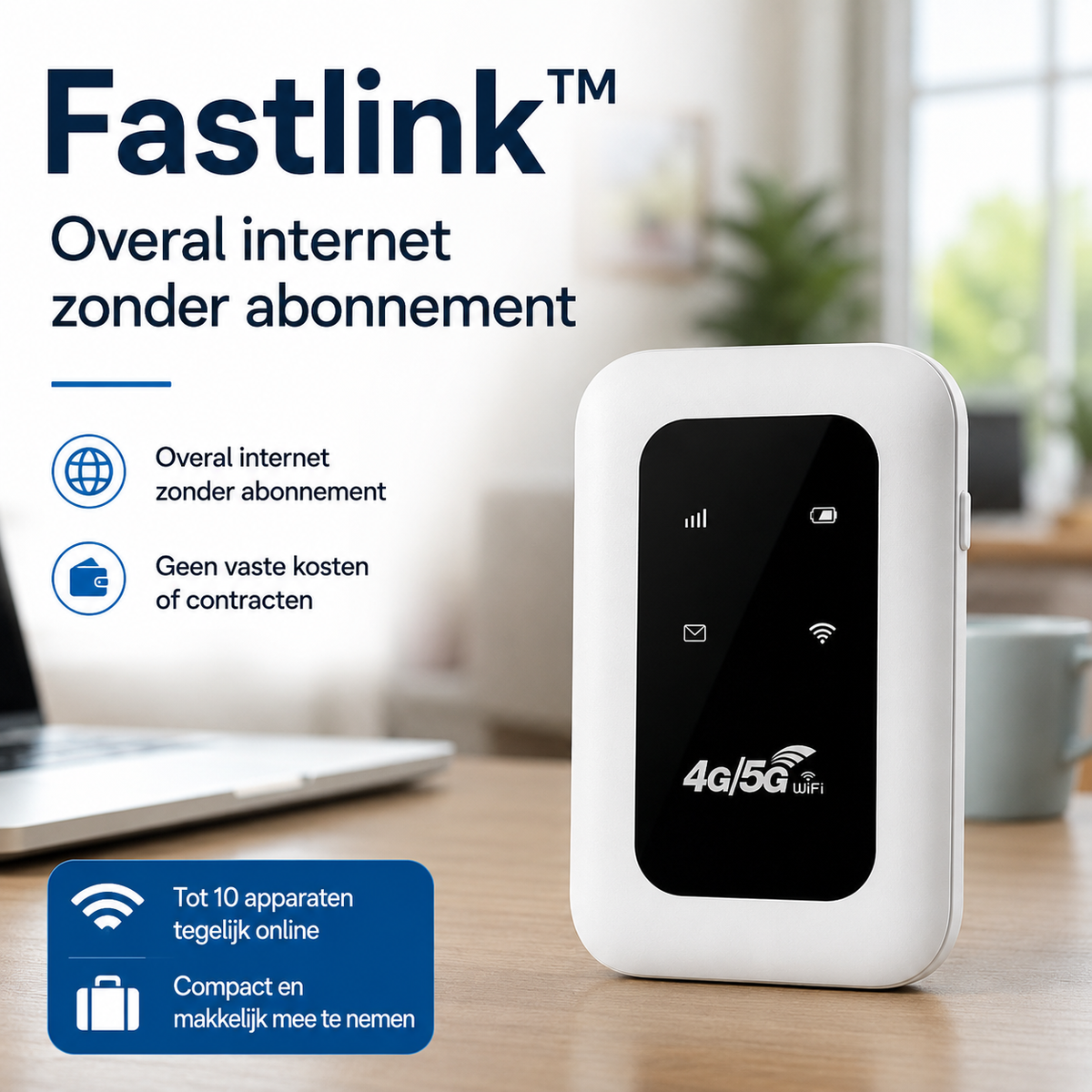 FastLink | Altijd en overal razendsnel Internet