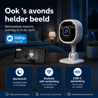 FlexCam™ Pro | Maximale beveiliging, overal werkend zonder stroom of wifi!