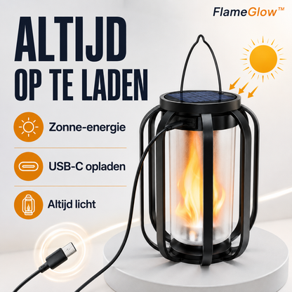 FlameGlow | Altijd licht, zelfs zonder stopcontact of zon