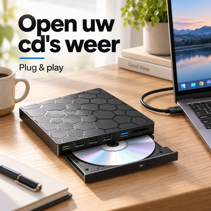 RetroRevive™ | Gebruik uw oude CD's en DVD's op elke computer, laptop of televisie