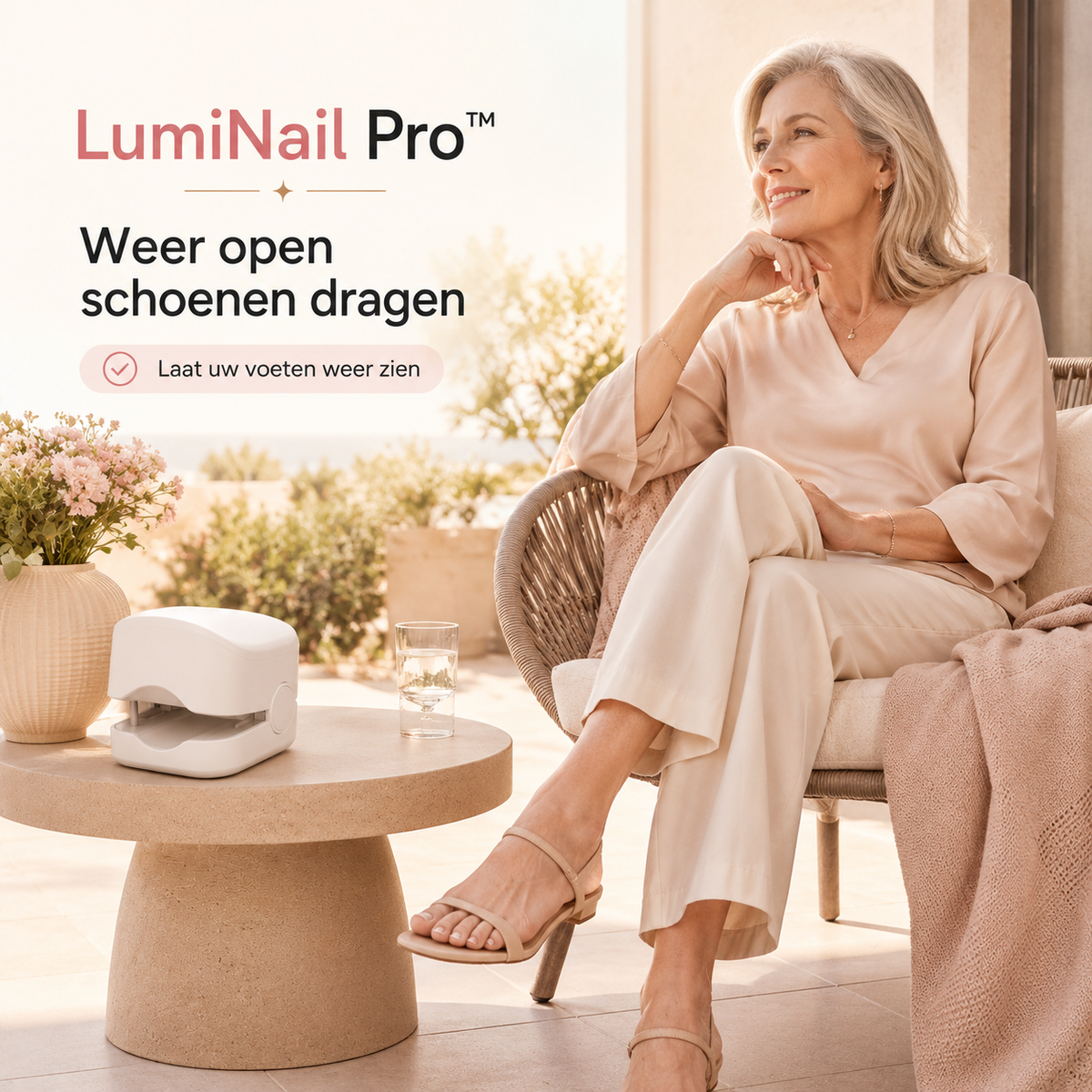 LumiNail Pro™ | Laat uw voeten weer stralen in open schoenen | 1+1 gratis