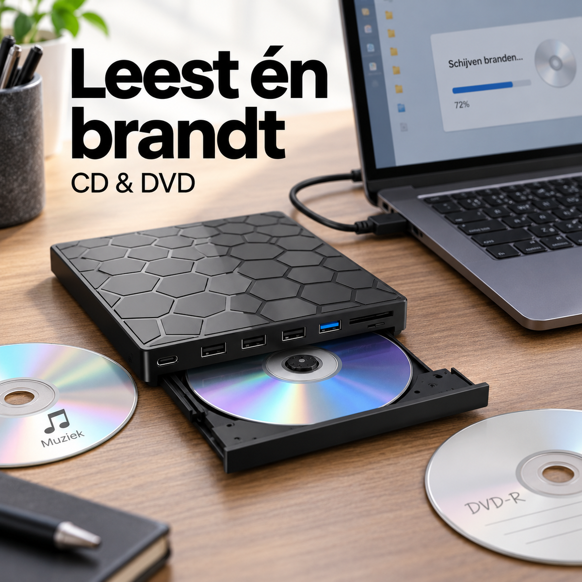 RetroRevive™ | Gebruik uw oude CD's en DVD's op elke computer, laptop of televisie