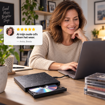 RetroRevive™ | Gebruik uw oude CD's en DVD's op elke computer, laptop of televisie