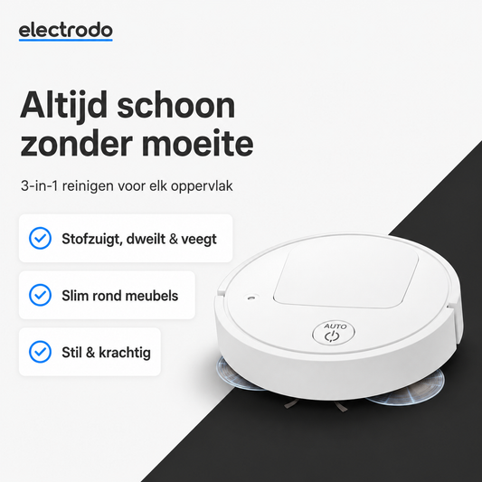 CleanBuddy™ Pro | Nooit meer zelf dweilen of stofzuigen