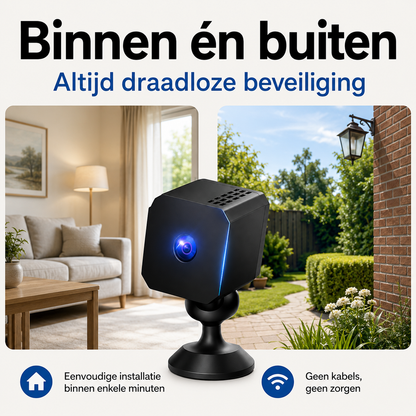 SafeCam Pro™ | Altijd beveiligd – zelfs zonder internet of stroom