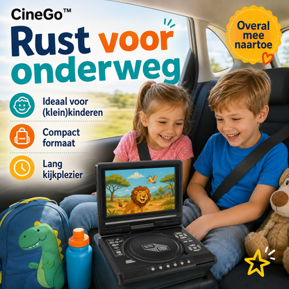 CineGo™ | Bekijk uw DVD’s overal, zonder internet
