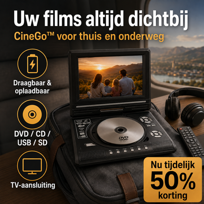 CineGo™ | Bekijk uw DVD’s overal, zonder internet