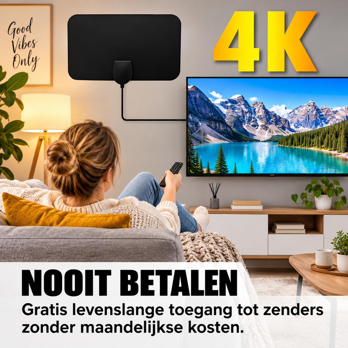 TVDirect™ | Krijg HD & 4K zenders zonder maandelijkse kosten | 1+1 gratis