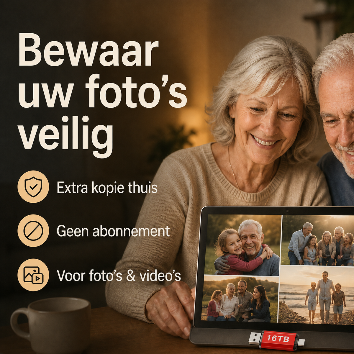 MemorySafe™ | Extra opslag voor telefoon, tablet & laptop