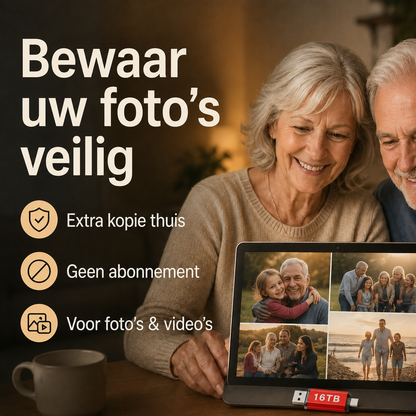 MemorySafe™ | Extra opslag voor telefoon, tablet & laptop