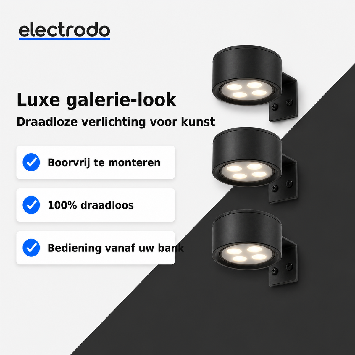 FrameLight | Laat je kunst tot leven komen | 1+2 gratis