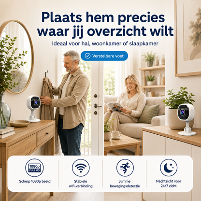 FlexCam™ Pro | Maximale beveiliging, overal werkend zonder stroom of wifi!