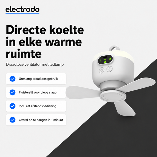 BreezeBuddy™ | Altijd En Overal Koele Lucht & Comfort