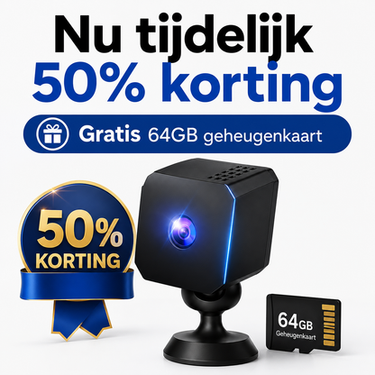 SafeCam Pro™ | Altijd beveiligd – zelfs zonder internet of stroom