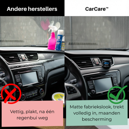 CarCare™ | Laat dof leer en kunststof er weer verzorgd en diep van kleur uitzien | 1+1 gratis