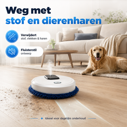 Moppy™ 4in1 slimme huishoudrobot | Nooit meer zelf de vloer schoonmaken!