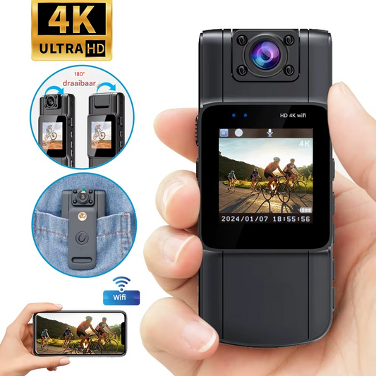 SecureCam™ 4K | De camera die je beschermt, dag en nacht