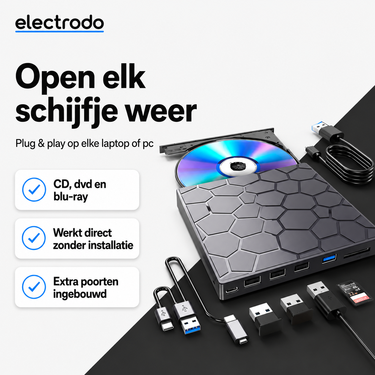 RetroRevive™ - Bekijk alle CD’s en DVD’s direct op elke computer of laptop