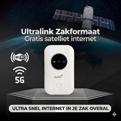 UltraLink Pocket Router | Altijd en overal razendsnel Internet