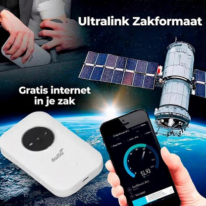UltraLink Pocket Router | Altijd en overal razendsnel Internet