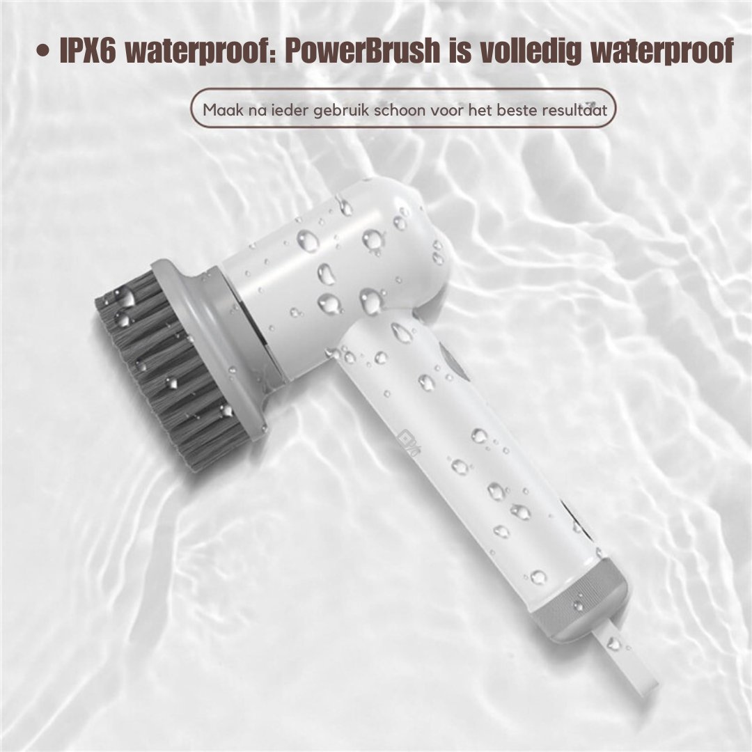 PowerBrush™ | Hardnekkig vuil verdwijnt zonder zwaar schrobben