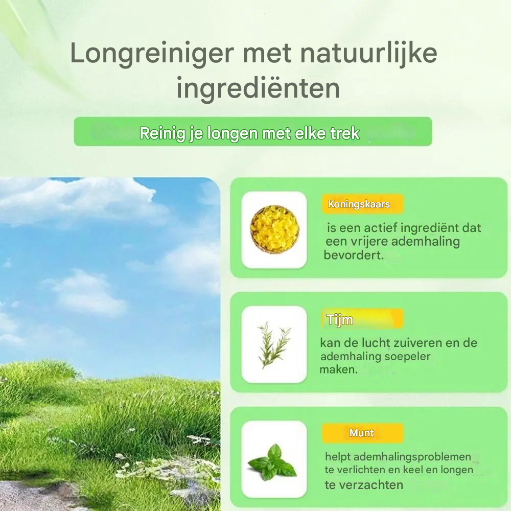 PureLung | Verlost je longen van gifstoffen | 1+1 gratis