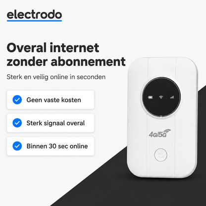 UltraLink Pocket Router | Altijd en overal razendsnel Internet