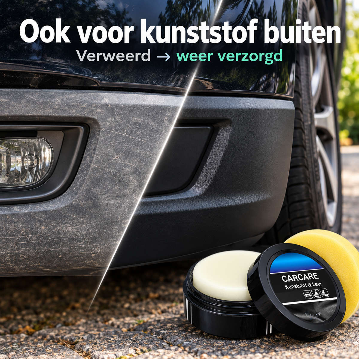 CarCare™ | Laat dof leer en kunststof er weer verzorgd en diep van kleur uitzien | 1+1 gratis