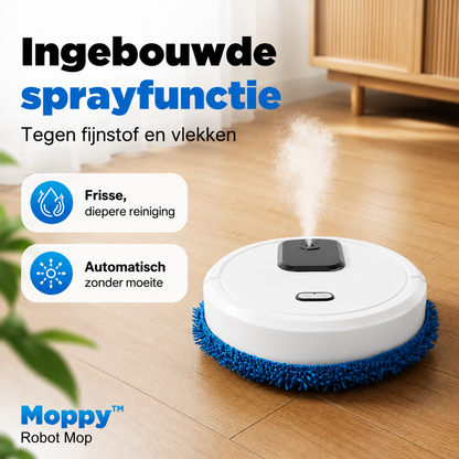 Moppy™ 4in1 slimme huishoudrobot | Nooit meer zelf de vloer schoonmaken!