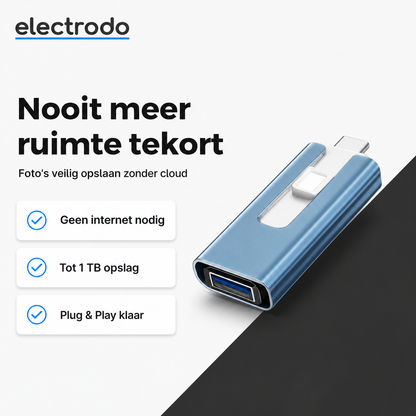 SnapStick | Nooit meer foto's verwijderen omdat uw geheugen vol is