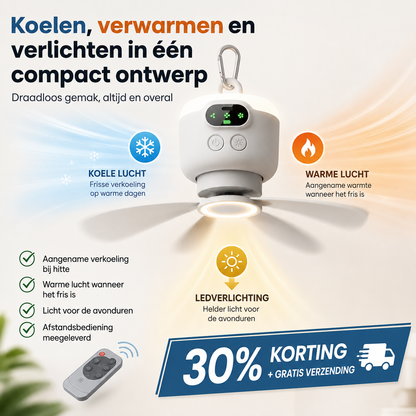 BreezeBuddy™ | Altijd En Overal Koele Lucht & Comfort