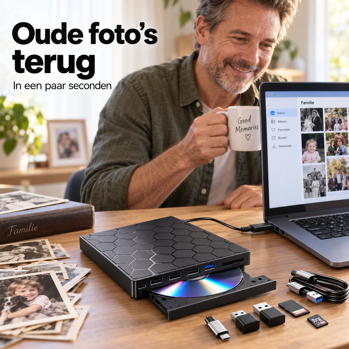 RetroRevive™ | Gebruik uw oude CD's en DVD's op elke computer, laptop of televisie