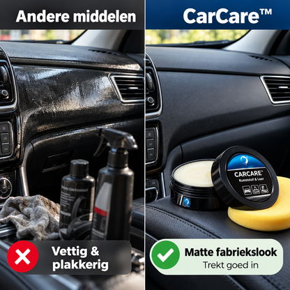 CarCare™ | Laat dof leer en kunststof er weer verzorgd en diep van kleur uitzien | 1+1 gratis