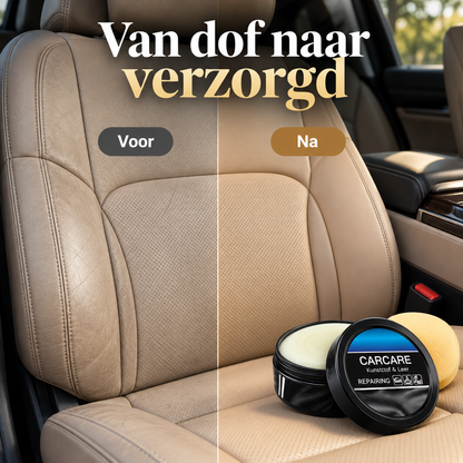 CarCare™ | Laat dof leer en kunststof er weer verzorgd en diep van kleur uitzien | 1+1 gratis