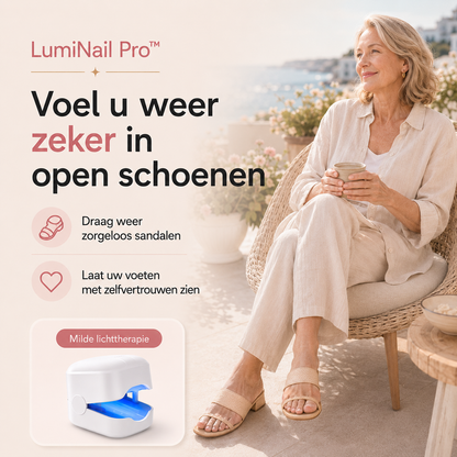 LumiNail Pro™ | Laat uw voeten weer stralen in open schoenen | 1+1 gratis