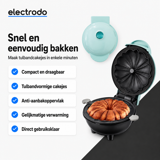 QuickCake | Maak tulbandcake in enkele minuten