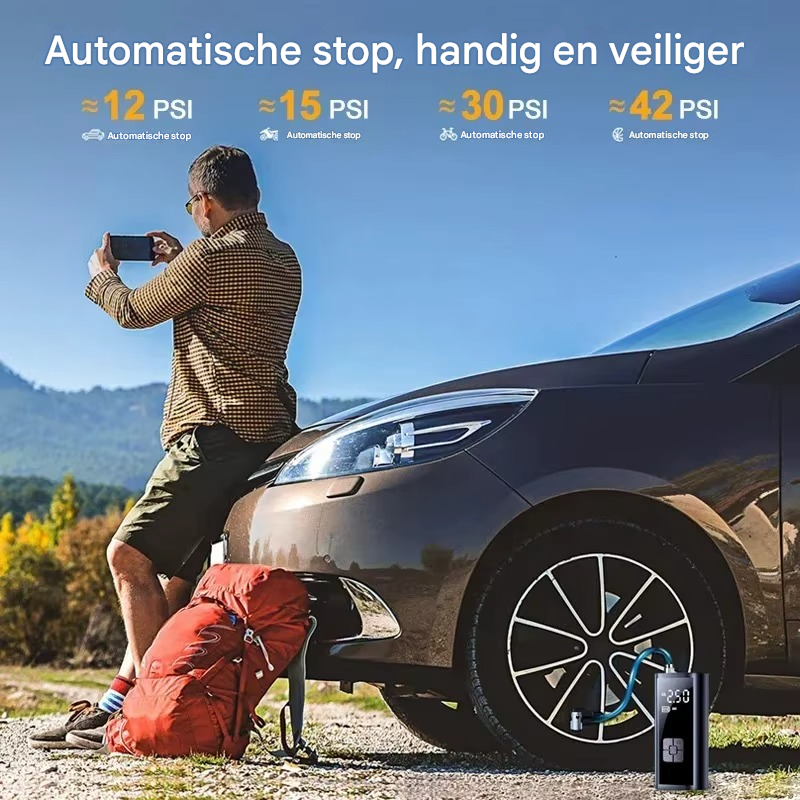 AirPump™ | Bespaar direct op brandstof en luchtkosten