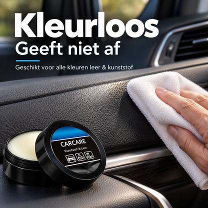 CarCare™ | Laat dof leer en kunststof er weer verzorgd en diep van kleur uitzien | 1+1 gratis