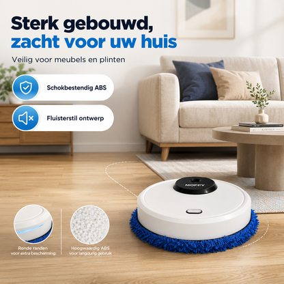 Moppy™ 4in1 slimme huishoudrobot | Nooit meer zelf de vloer schoonmaken!