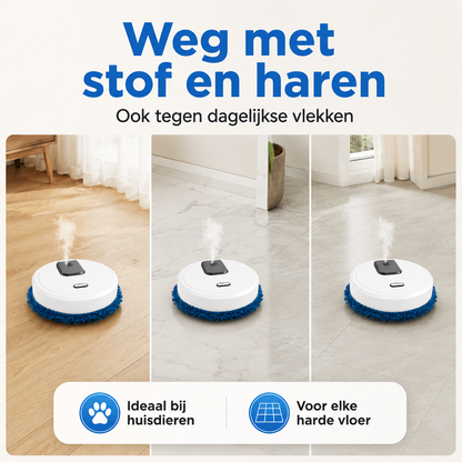 Moppy™ 4in1 slimme huishoudrobot | Nooit meer zelf de vloer schoonmaken!