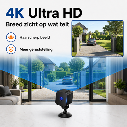 SafeCam Pro™ | Altijd beveiligd – zelfs zonder internet of stroom