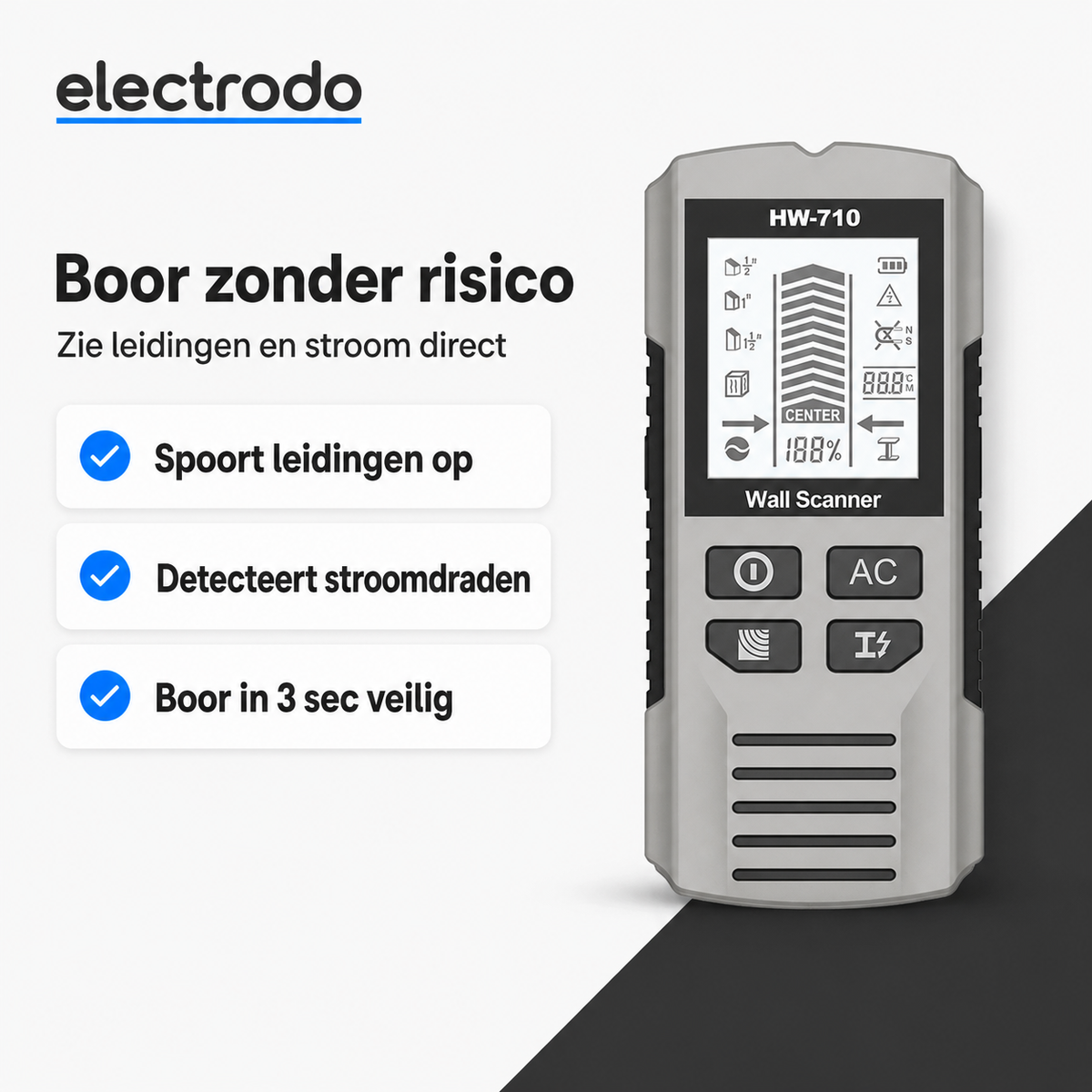 DrillGuard Pro – Jouw Slimme Oplossing voor Veilig Boren & Monteren