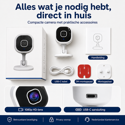 FlexCam™ Pro | Maximale beveiliging, overal werkend zonder stroom of wifi!