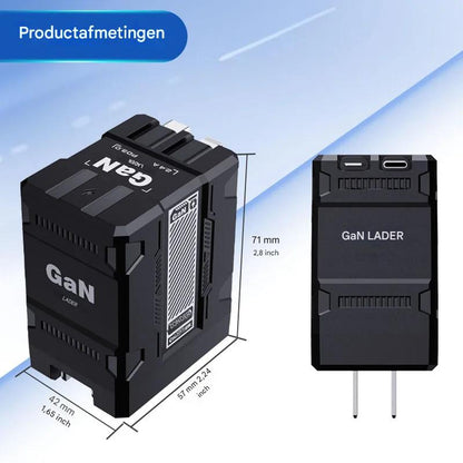 TurboCharge™  Pro GaN | Laadt sneller, slimmer en veiliger!