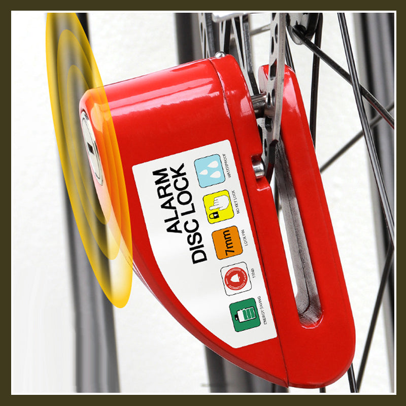 SirenLock™ | Beveilig uw fiets of motor met één klik tegen diefstal